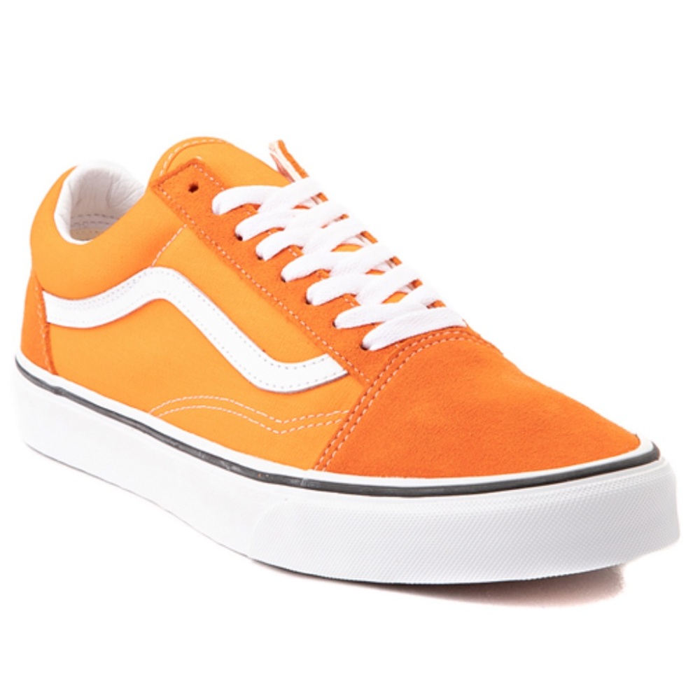 Vans orange sneakers